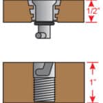 Floor Anchors - 1/2"panel