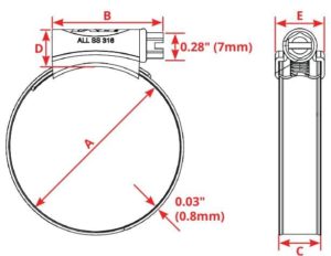 Worm Gear Hose Clamp - PYI Inc.