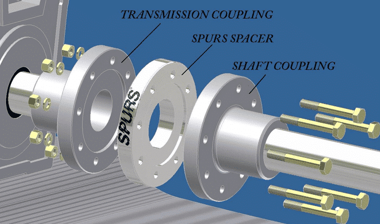 Spurs Spacer Transmission